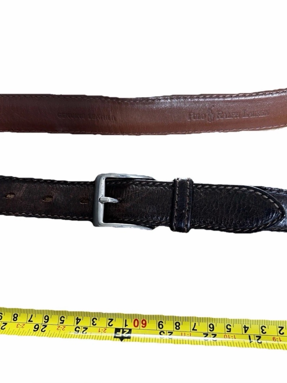 Polo Ralph Lauren classic brown Leather Men's Belt